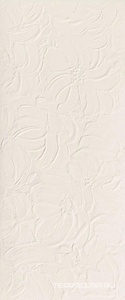 Керамогранит Atlas Concorde Italy 3D Wall Plaster  Bloom White 50x120 Белый 