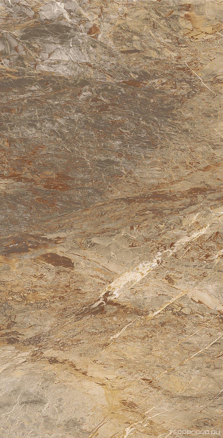 Керамогранит Fusure Ceramic Luxury Stone SS12053 Pol KL 60x120 Коричневый, фото 6