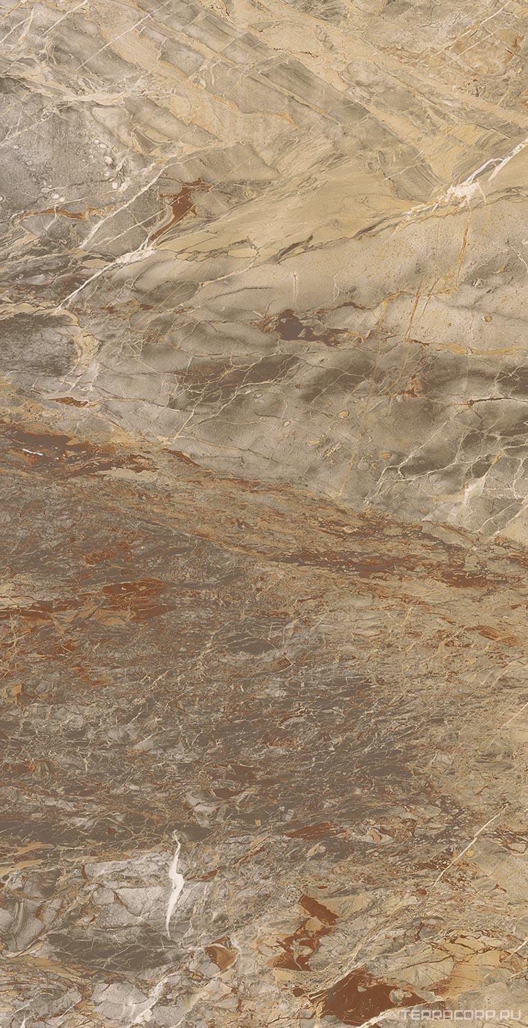 Керамогранит Fusure Ceramic Luxury Stone SS12053 Pol KL 60x120 Коричневый, фото 7
