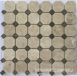 Мозаика из камня на сетке М20-338-1548Р ZZ |30.5x30.5