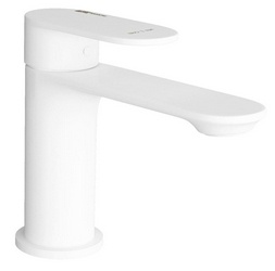 Смеситель для раковины Mindel 8503 низкий без д/к, цв.белый ZZ