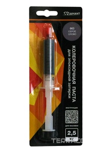 Паста колер. д/ эпокс. затирки  "Диамант" 2,5 кг 063 серое олово Антураж Диамант Color n163024