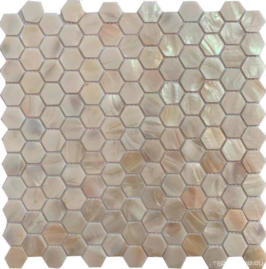 Мозаика Спектр-М Перламутр Мозаика из стекла на сетке R10-203 29.5x30.5 Комбинированный, фото 3