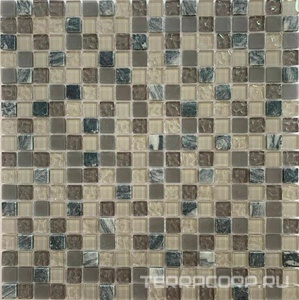 Мозаика Спектр-М Микс стекло Мозаика из стекла на сетке SK10-207 30x30 Комбинированный 