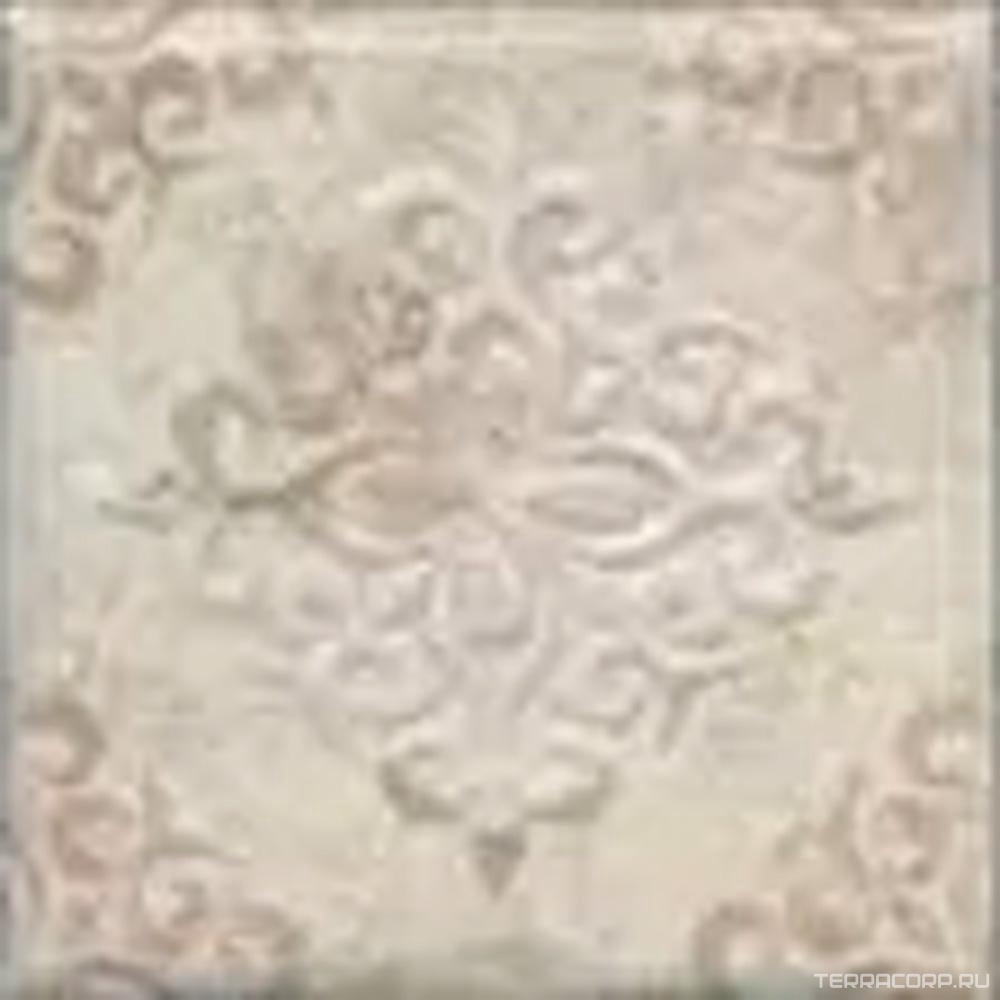 Керамогранит Kerama Marazzi Брюссель Декор 1 матовый9.8x9.8 Бежевый, фото 6