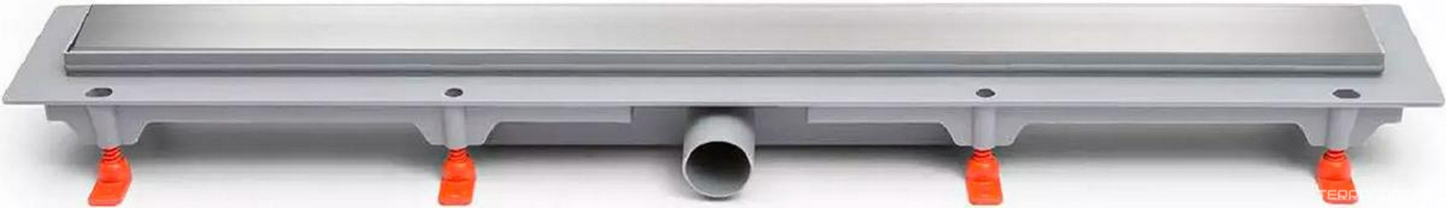 Водоотводящий желоб 950 мм, с решеткой под плитку ZZ Veconi Универсал V950K