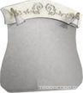 Зеркало 93хh108см, (цв. Anticato Bianco, декор цв. Anticato Bianco),  ZZ Il Tempo Del Ornamenti SP 2375 /Ant.Bianco/Ant.Bianco