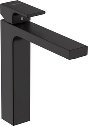 Смеситель для раковины, 190, с д/к, (цв.матовый черный), Vernis Shape