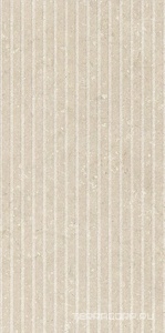Керамогранит Dado Ceramica Shellstone  Beige Rigat-One 3 D 60x120 Серый 