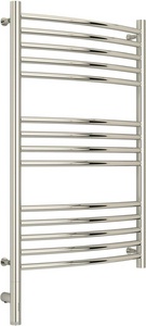 Полотенцесушитель электрический " 3.0"800х500 мм, форма выгнутая, пульт слева, скрытое подкл. в компл.цв. хром, ZZ Сунержа Богема 00-5802-8050