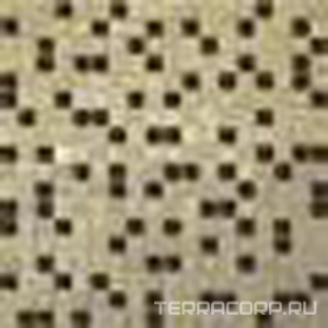 Мозаика Мастера Керамики Glass & Stone Мозаика  2027 микс мрамор бежевый-коричневый-молочный (чип 15х15)30х30 Комбинированный 