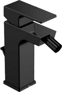 Смеситель для биде, без д/к, (цв.черный матовый),  ZZ Gattoni Kubik 2564/25NO