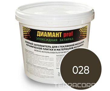 Затирка эпоксидная "Диамант PROF" (Expert) графит 5кг. ZZ Антураж Диамант PROF Expert 132365