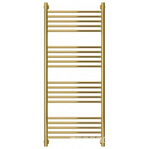 Полотенцесушитель "+" 1200x500 мм, прямой, подключ. 3/4, комплектующие в комплекте, цв.золото ZZ Сунержа Богема 03-0220-1250