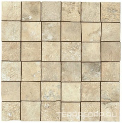 Aix Blanc Mosaico Tumbled ZZ 30x30