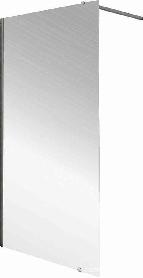 Душевая перегородка ST Walk-In Wall 1300 x 2000 , хром глянец, стекло прозрачное, ZZ