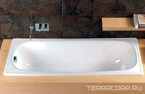 Ванна стальная, 160*70 см, толщина 2.2 мм, без ножек n164303 BLB Europa B60E