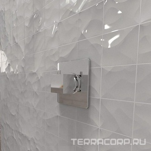 Переключатель на 3 потребителя, встраиваемы в стену, (цв.хром),  ZZ Paini Grazia 21CR471