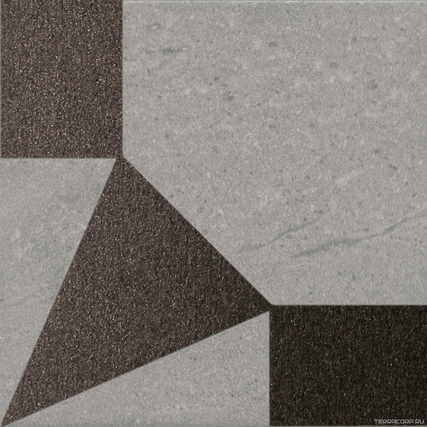Керамогранит Kerama Marazzi Матрикс Декор серый 20x20 Серый, фото 3