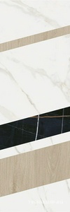 Керамическая плитка Kerama Marazzi Бертран Декор  1 микс 40x120 Комбинированный 