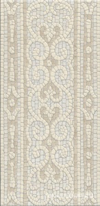 Керамическая плитка Kerama Marazzi Карму Бордюр  матовый обрезной 30х14,5 Комбинированный 