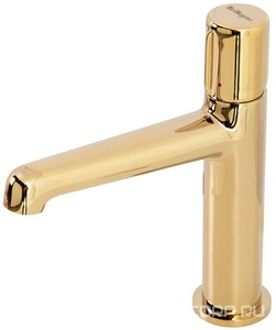 Смеситель для раковины, без д/к, (цв.золото), Uno ZZ BelBagno UNO UNO-LVM-ORO