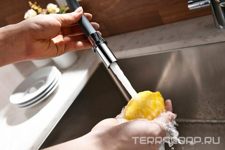 Смеситель для кухни,  "COMFORT"с дополнительным подключением к фильтру для питьвой воды, хром Lemark comfort LM3071C-Gray