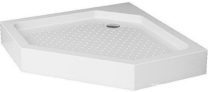 Поддон  5-corner для душевого уголка 90х90см, сифон в комплекте ZZ AMPM Gem W90T-405-090WT