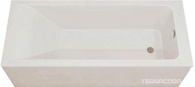 Ванна из литьевого мрамора 170х70, без ножек и сифона ZZ Veconi Solita SLT17070