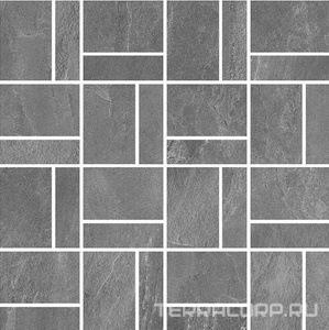 Мозаика Kerama Marazzi Про Слейт Декор  серый мозаичный 30x30 Серый 