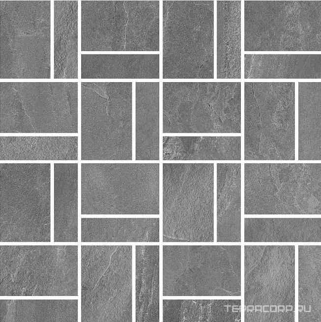 Декор Про Слейт серый мозаичный |30x30