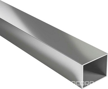 Доборный профиль30*40*200, для ограждений. хром ZZ Veconi Универсал RUV-EP-001