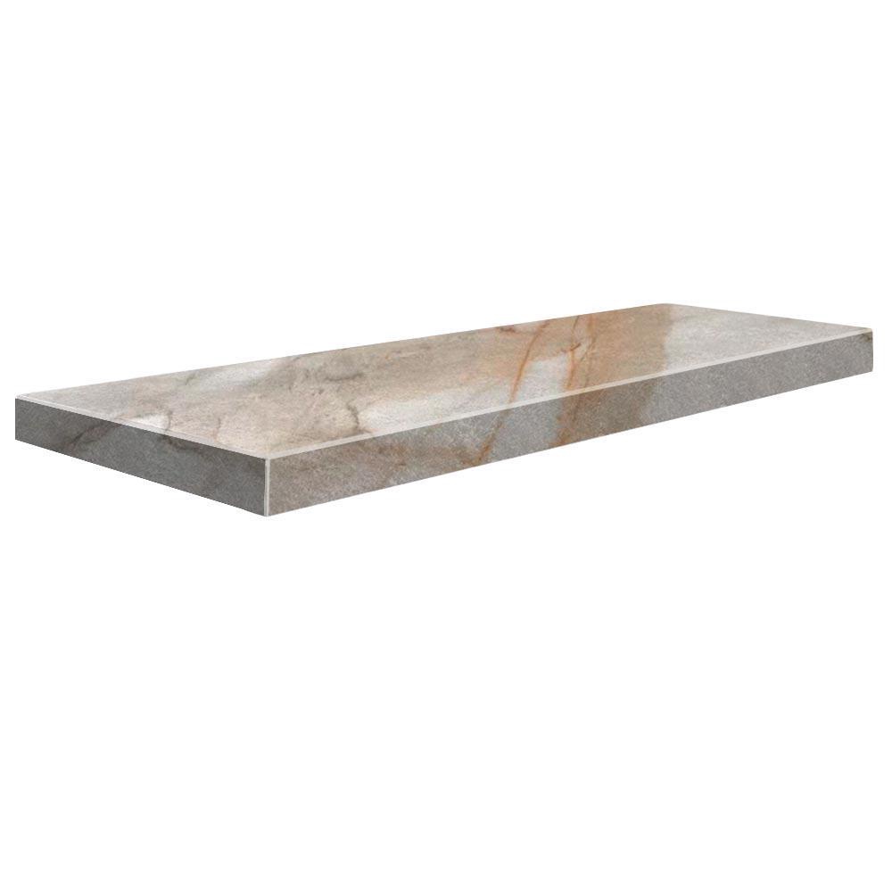 Ступени AtlasConcorde Россия Supernova Marble S.M. Calacatta Gold Scal. Ang. S / С.М. Калакатта Голд Угловая Ступень Лс Белый, фото 3