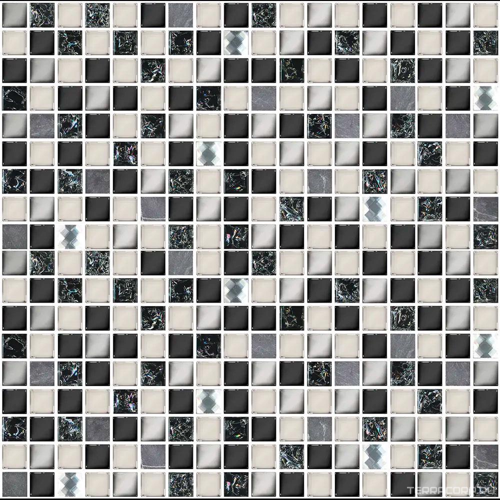 Мозаика Azori Ascoli Мозаика 30*30 VELA NERO ХХ 22шт Серый, фото 3