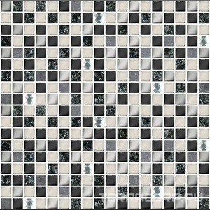 Мозаика Azori Ascoli Мозаика 30*30 VELA NERO ХХ 22шт Серый 