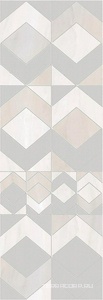 Керамогранит Eletto Gala Декор  geometry  24.2x70 Белый 