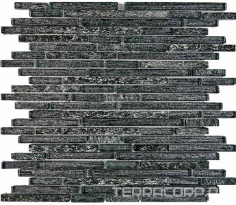 Мозаика Мастера Керамики Glass 725 из мрамора и стекла (чипы 10x48/98/148) 28,6х30 n/a 