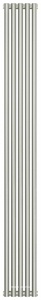 Радиатор отопительный -0, 5 секций, 1800х225 мм, цв. хром ZZ Сунержа Эстет 00-0331-1805