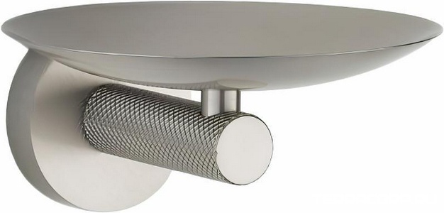 Мыльница подвесная   Q Nikel Brush, цвет  брашированнная сталь, ZZ Boheme UNO 10973-NB