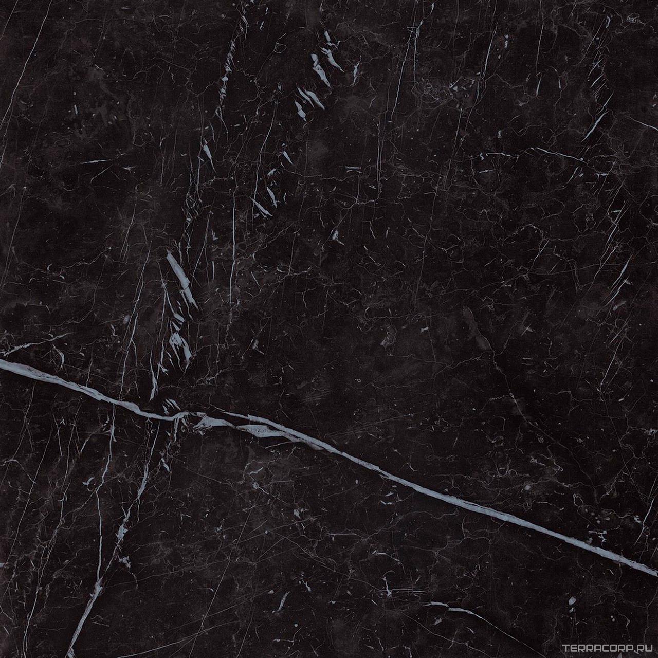 Керамогранит Atlas Concorde Italy Marvel Stone Marvel Nero Marquina Lapp. 60x60 Черный, фото 3
