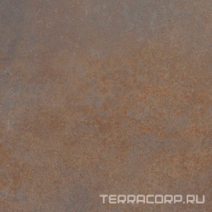 Керамогранит Alpas 2 CM Outdoor Enrich Brown (Rustin) 2 cm 60x60 Коричневый 