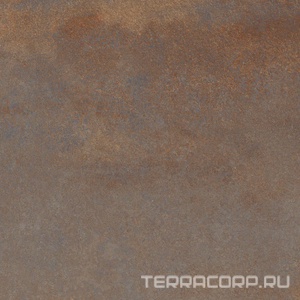 Керамогранит Alpas 2 CM Outdoor Enrich Brown (Rustin) 2 cm 60x60 Коричневый 