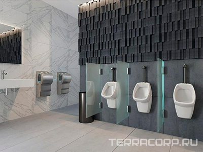 Писсуар, внешний подвод воды, кран смыва+сифон+ крепеж в комплекте, цв.белый ZZ Santek гала 1.WH50.1.804