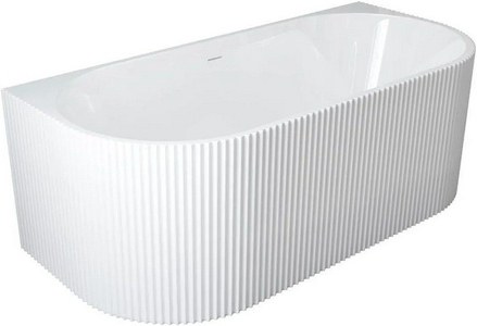 Ванна 1700х800хh580мм, пристенная, интегрированный слив-перелив, донный клапан в компл., (акрил цв.белый), BelBagno ZZ BelBagno Универсал BB713-1700-800
