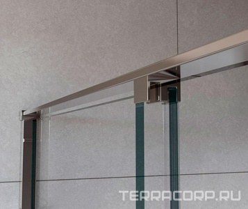 Душевой уголок 1200х900хh2000мм, прямоуг., правый/левый, (стекло прозрачное 8мм, фурн.цв.хром),  ZZ Vincea Arno VSR-1A9012CL  (VDS-1A120CL + VSG-1A900CL)