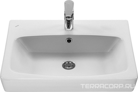 Раковина Нео 60, арт 1WH302186, 60x17x44, цв. белый Aquaton Скай 1WH302186