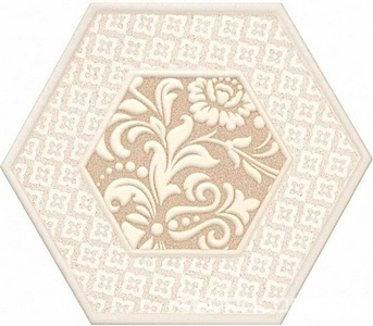 Керамическая плитка Kerama Marazzi Лафайет HGD\A303\24001 Декор  матовый 20x23,1 Бежевый 