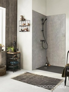 Душевой гарнитур Jacob Delafon  E29848-BL, лейка - 3 режима, штанга, держатель, цв. черный матовый Jacob Delafon Oscar E29848-BL