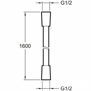 Душевой гарнитур Jacob Delafon  E29848-BL, лейка - 3 режима, штанга, держатель, цв. черный матовый Jacob Delafon Oscar E29848-BL
