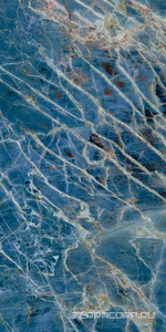 Керамогранит Gardenia Orchidea La Marmoteca Blue Denim  Lux  60x120 Синий 